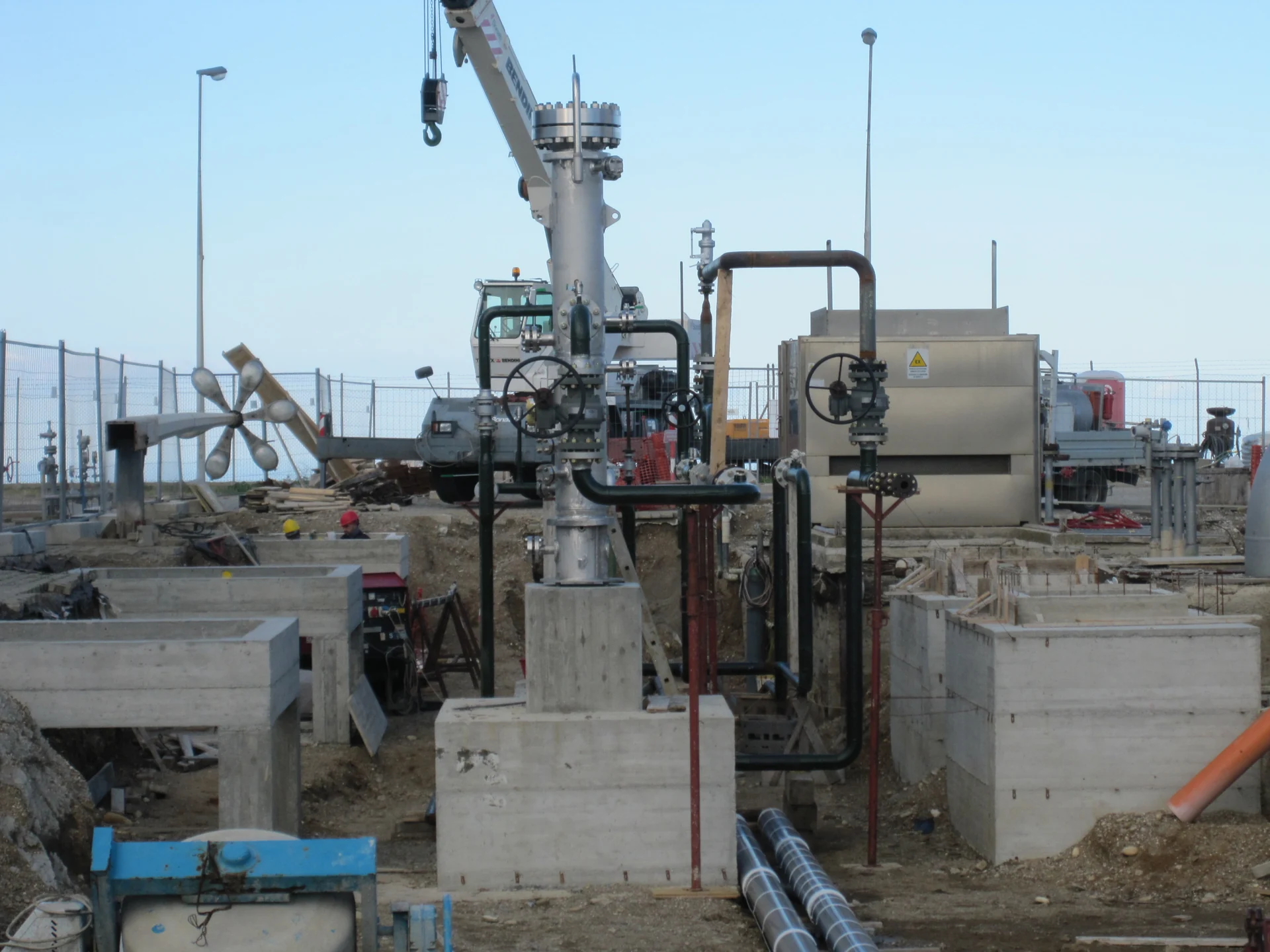 Ampliamento della centrale di decompressione di Messina — fotografia 4