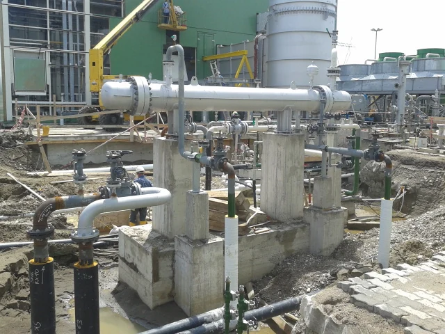 Repowering del turbocompressore di Minerbio — cantiere di Minerbio